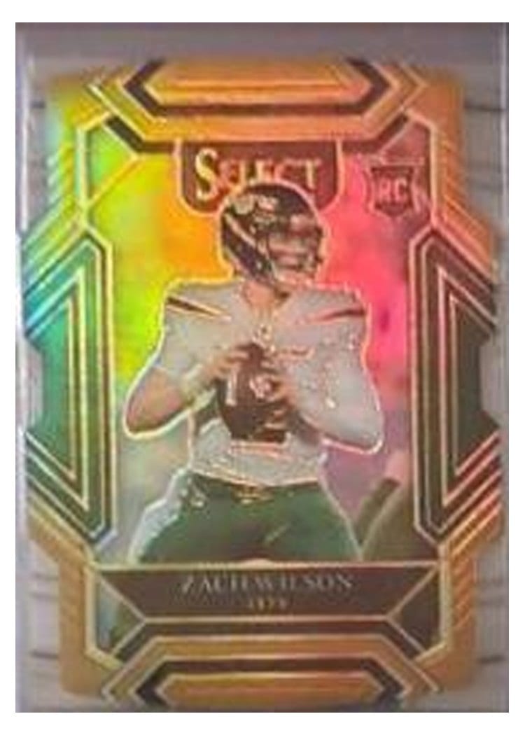 2021 Panini Select Base Set Zach Wilson #244 card