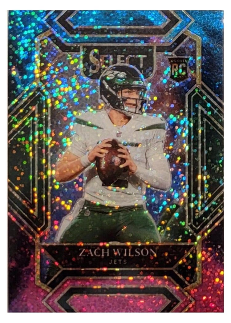 2021 Panini Select Base Set Zach Wilson #244 card