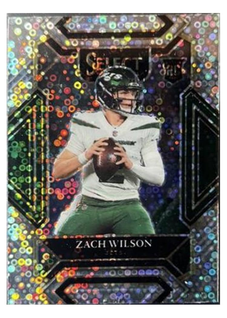 2021 Panini Select Base Set Zach Wilson #244 card