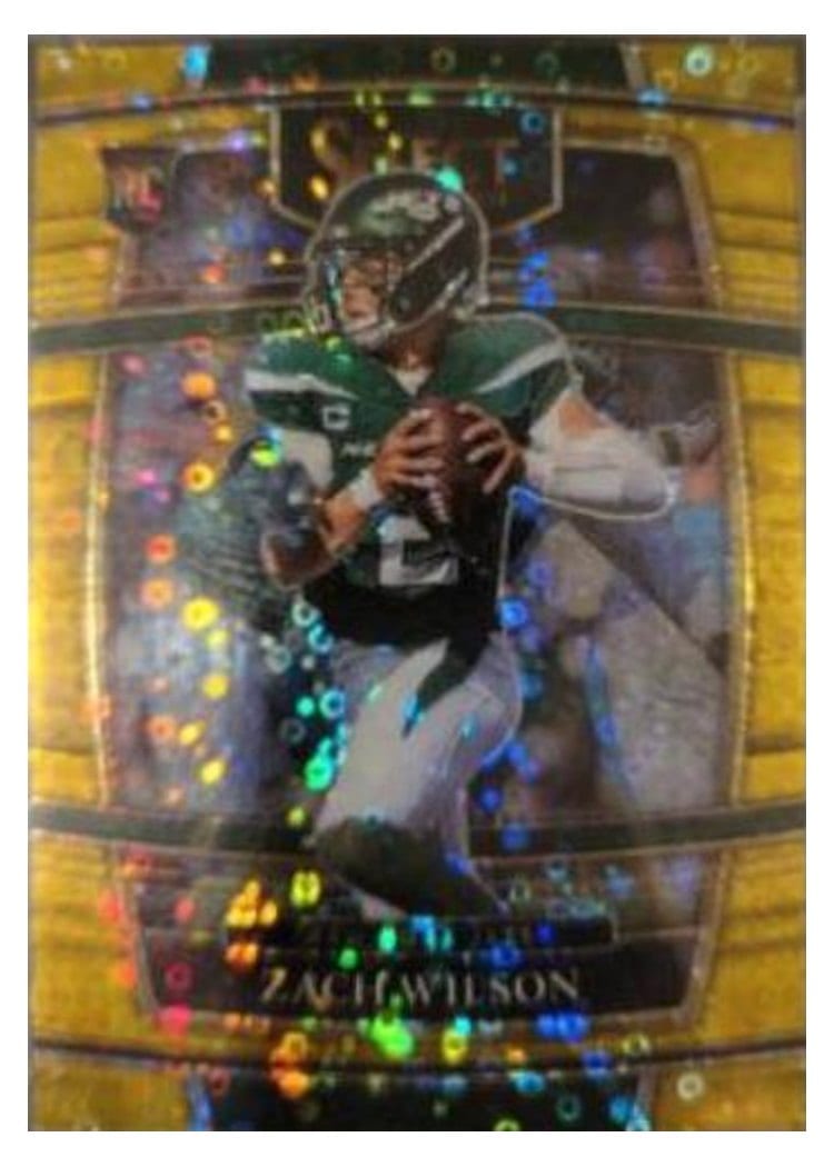 2021 Panini Select Base Set Zach Wilson #244 card