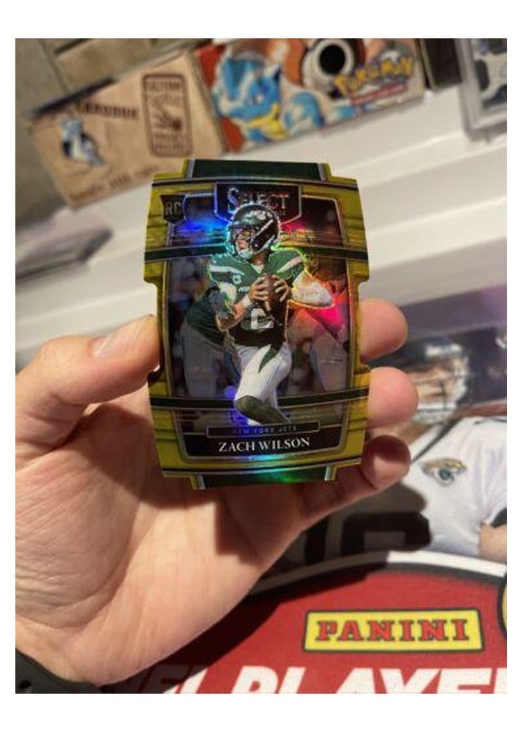 2021 Panini Select Base Set Zach Wilson #244 card
