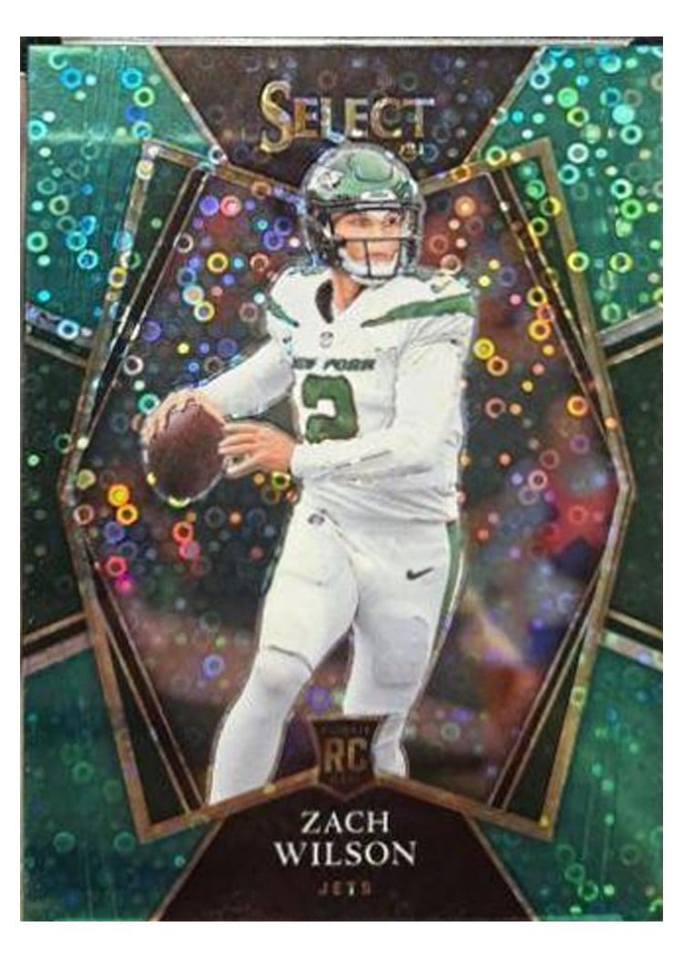 2021 Panini Select Base Set Zach Wilson #244 card