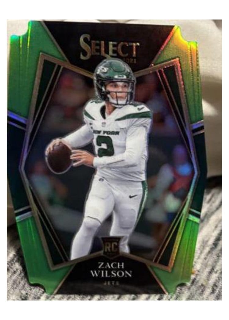 2021 Panini Select Base Set Zach Wilson #244 card