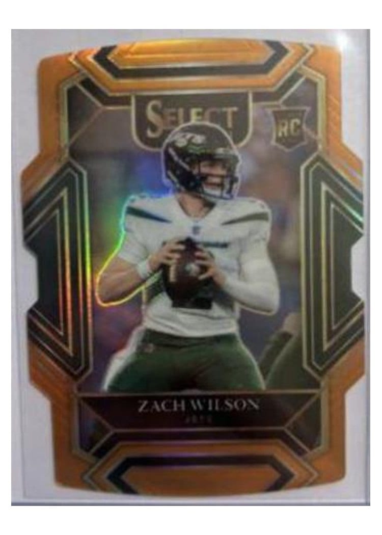 2021 Panini Select Base Set Zach Wilson #244 card