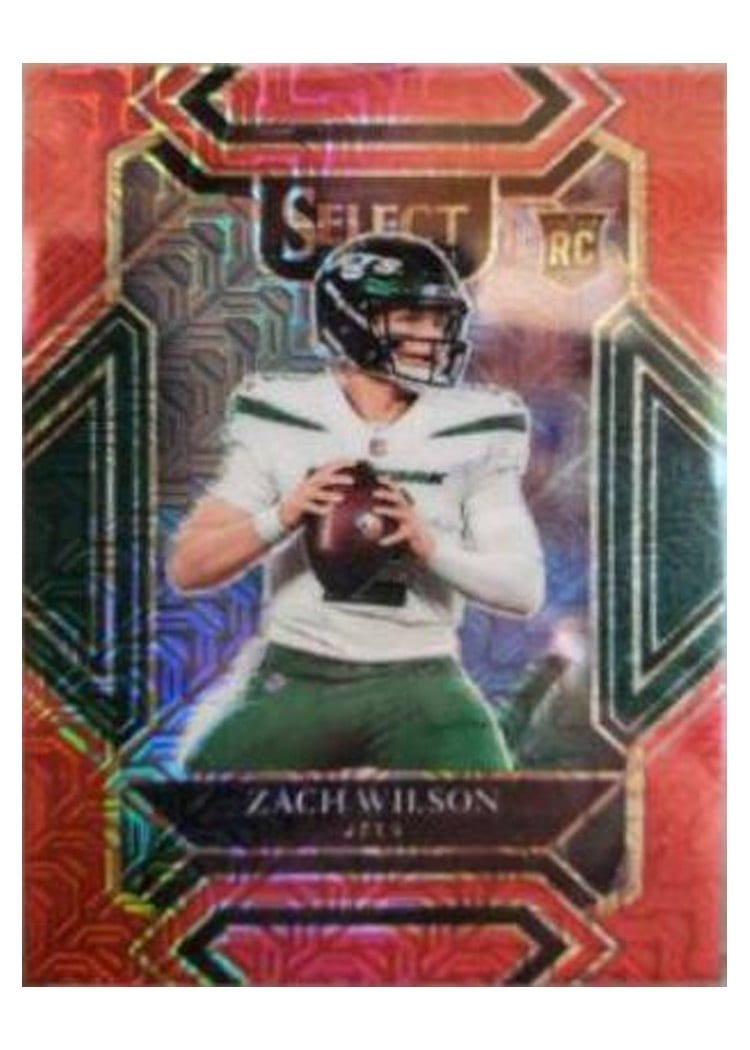 2021 Panini Select Base Set Zach Wilson #244 card
