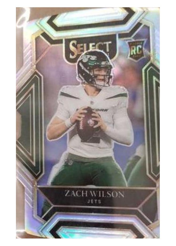 2021 Panini Select Base Set Zach Wilson #244 card