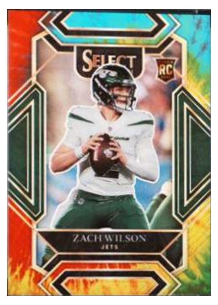 2021 Panini Select Base Set Zach Wilson #244 card