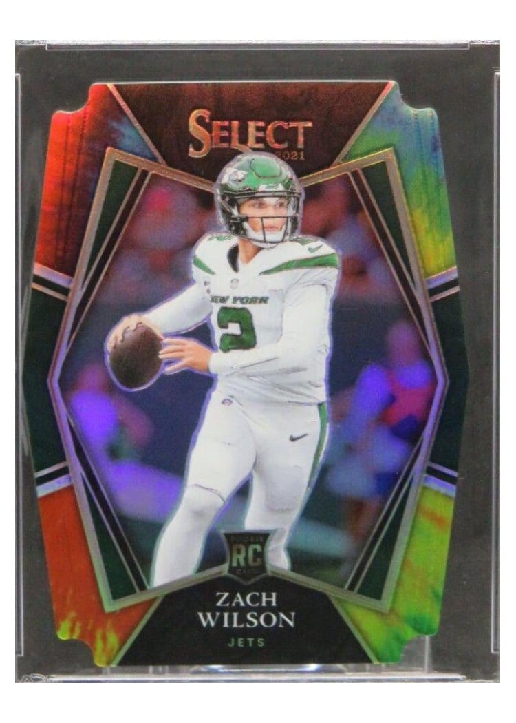2021 Panini Select Base Set Zach Wilson #244 card