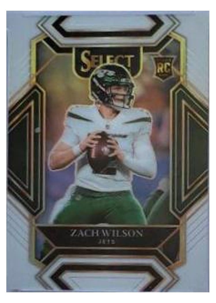 2021 Panini Select Base Set Zach Wilson #244 card