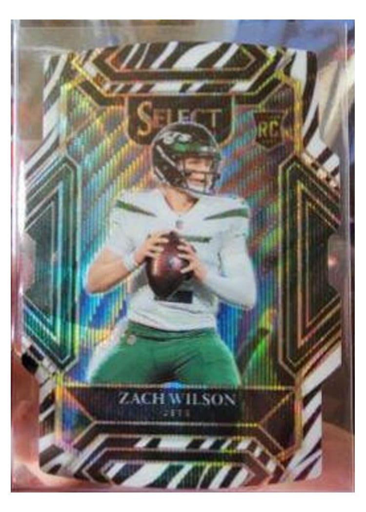 2021 Panini Select Base Set Zach Wilson #244 card