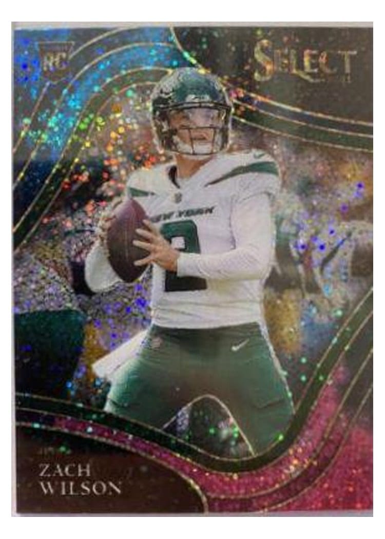 2021 Panini Select Base Set Zach Wilson #344 card