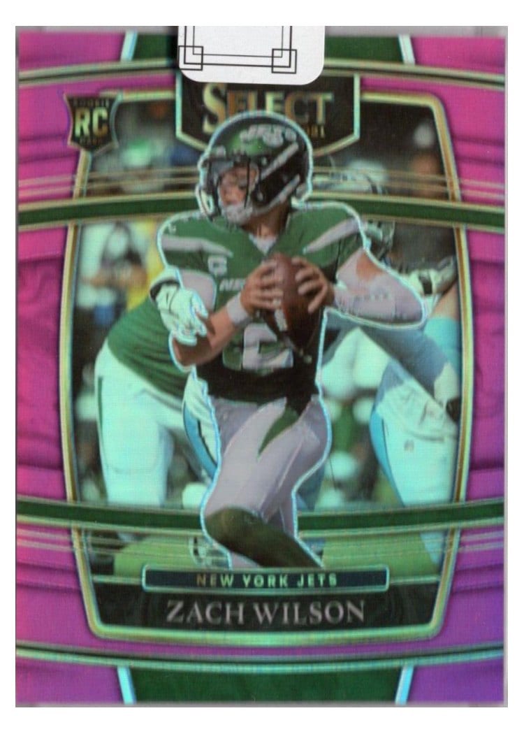 2021 Panini Select Base Set Zach Wilson #344 card
