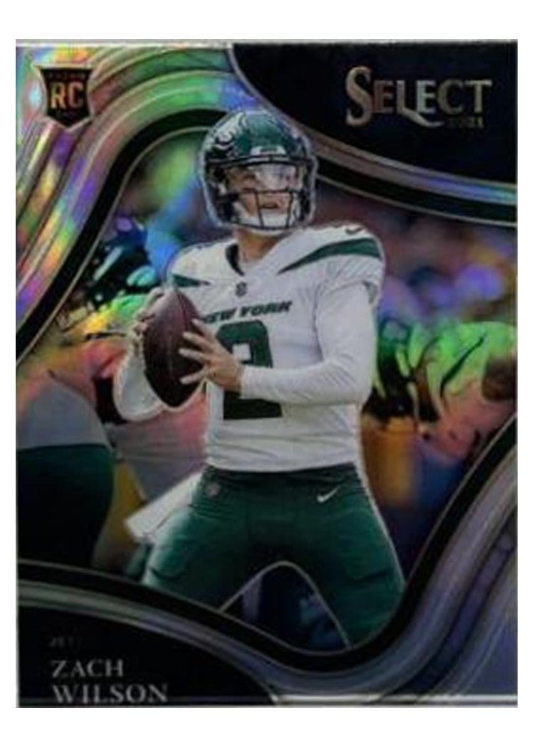 2021 Panini Select Base Set Zach Wilson #344 card