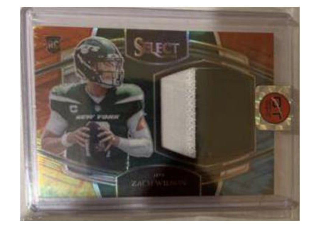 2021 Panini Select Base Set Zach Wilson #344 card