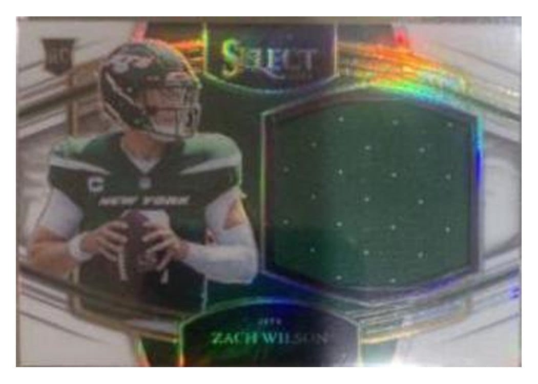 2021 Panini Select Base Set Zach Wilson #344 card