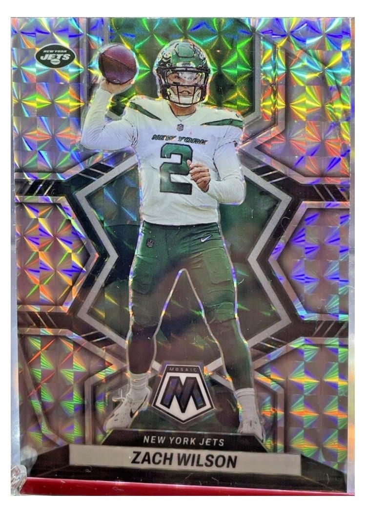 2022 Panini Mosaic Base Set Zach Wilson #151 card