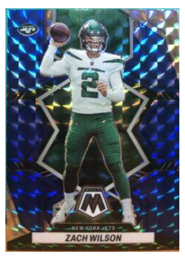 2022 Panini Mosaic Base Set Zach Wilson #151 card