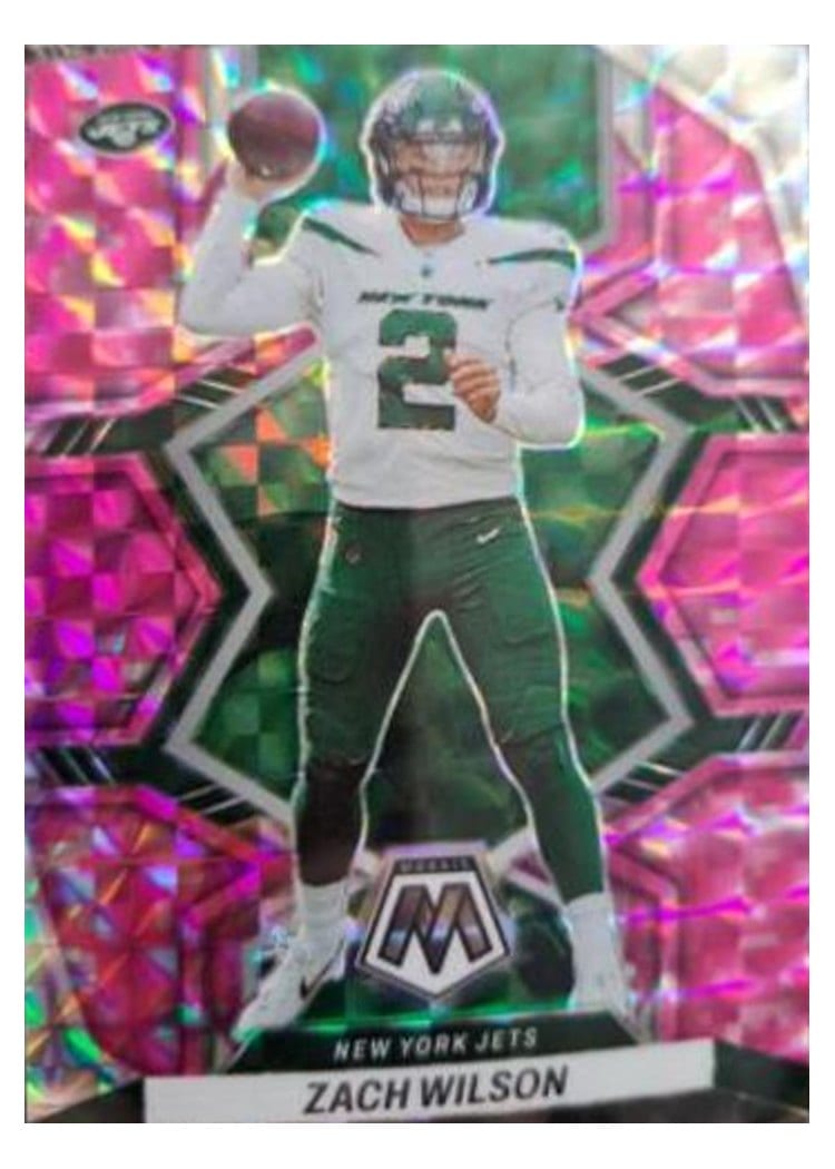 2022 Panini Mosaic Base Set Zach Wilson #151 card