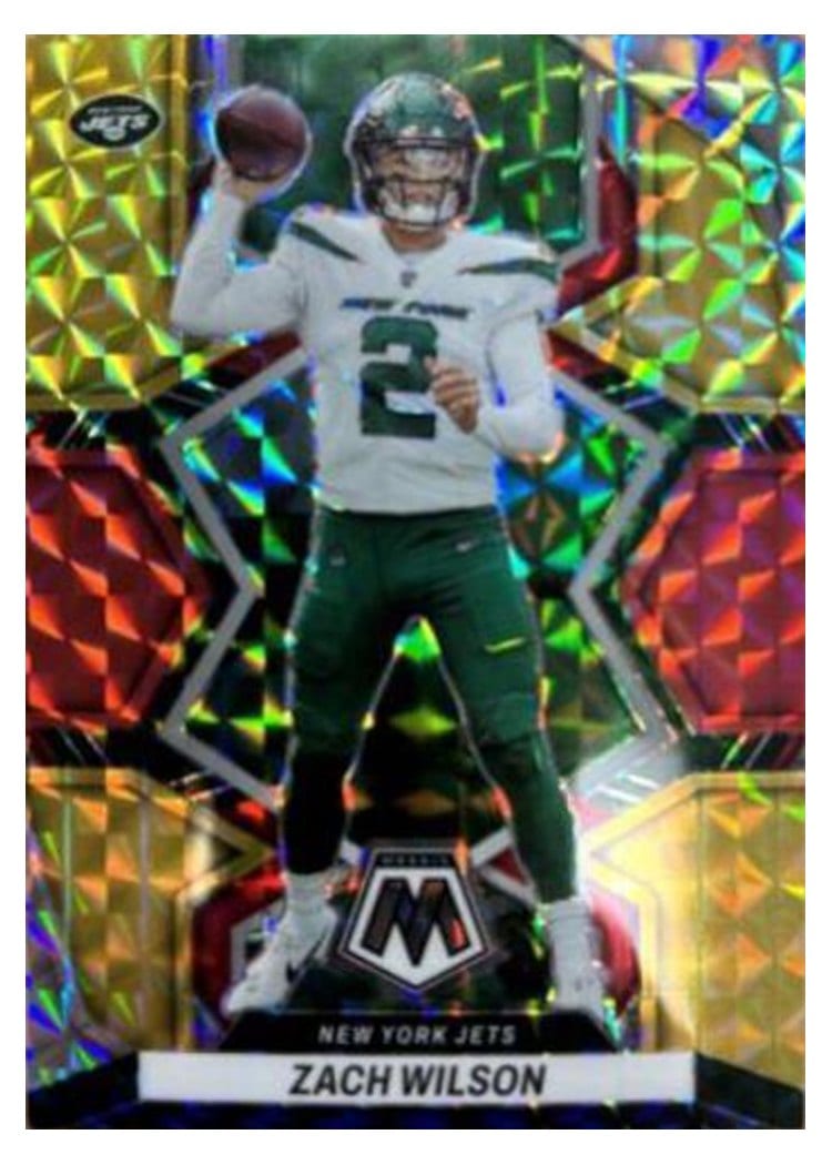 2022 Panini Mosaic Base Set Zach Wilson #151 card