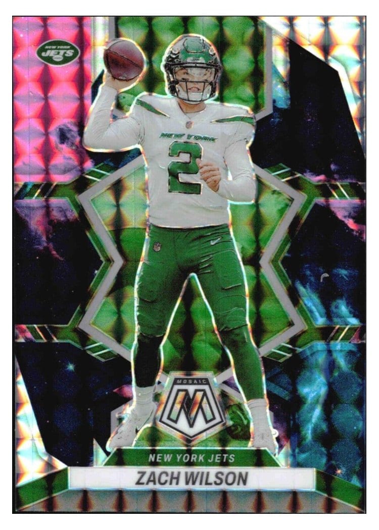 2022 Panini Mosaic Base Set Zach Wilson #151 card