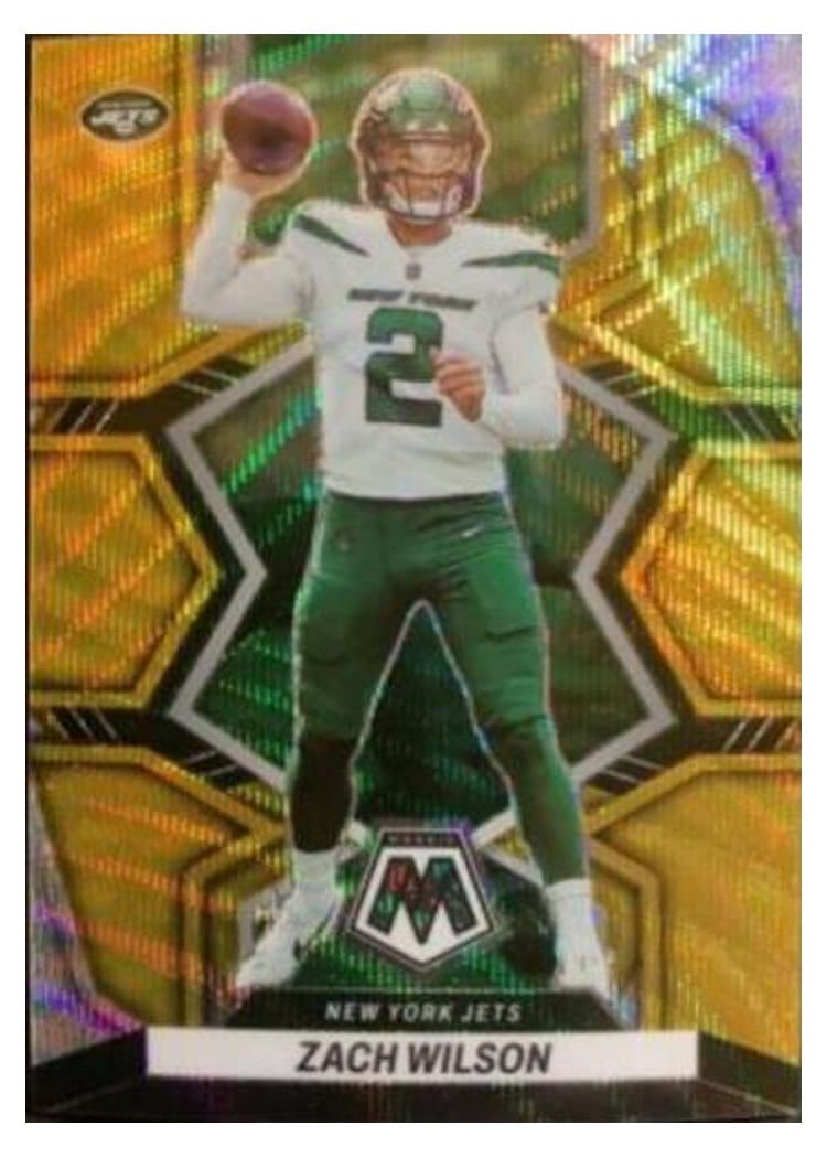 2022 Panini Mosaic Base Set Zach Wilson #151 card