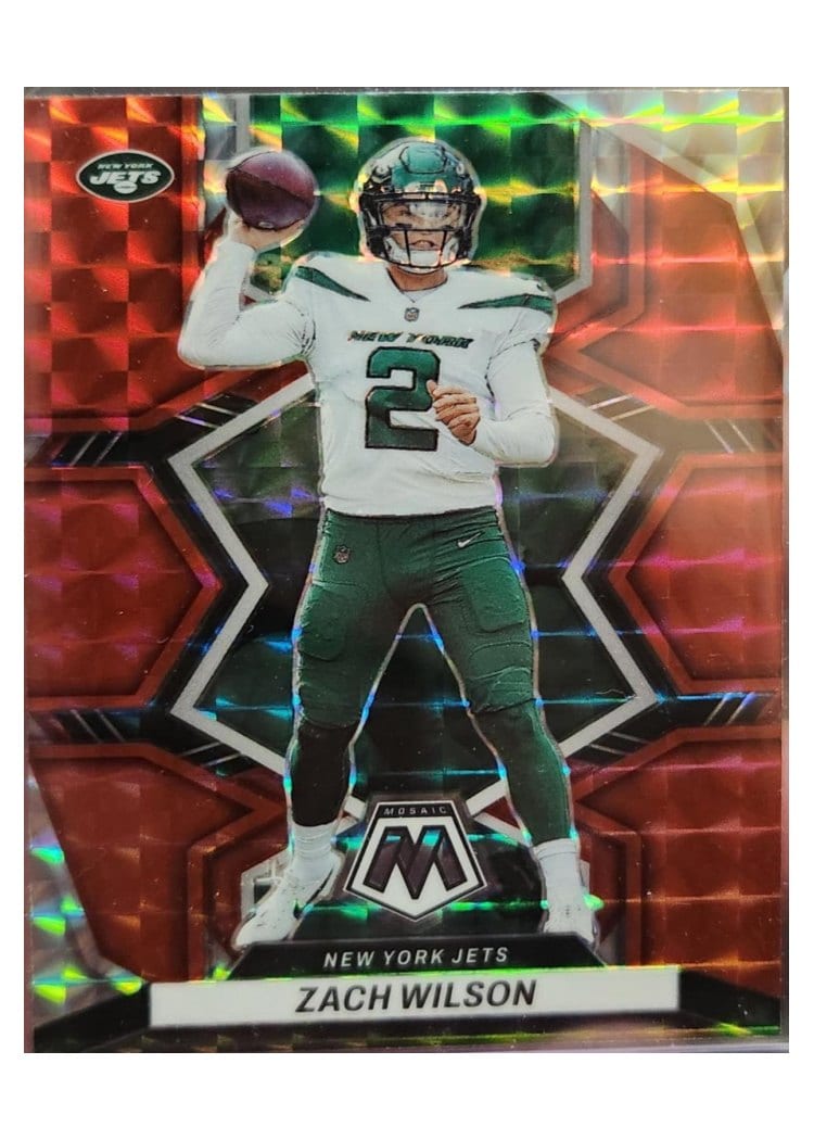 2022 Panini Mosaic Base Set Zach Wilson #151 card