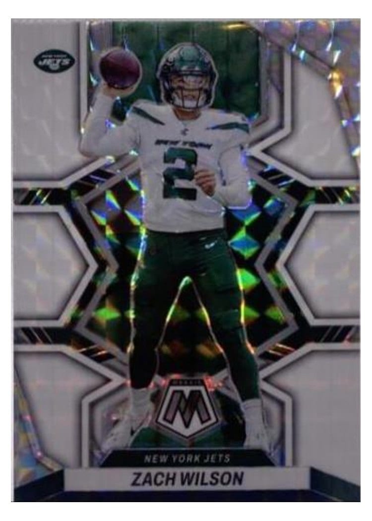 2022 Panini Mosaic Base Set Zach Wilson #151 card