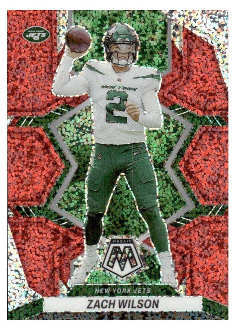 2022 Panini Mosaic Base Set Zach Wilson #151 card