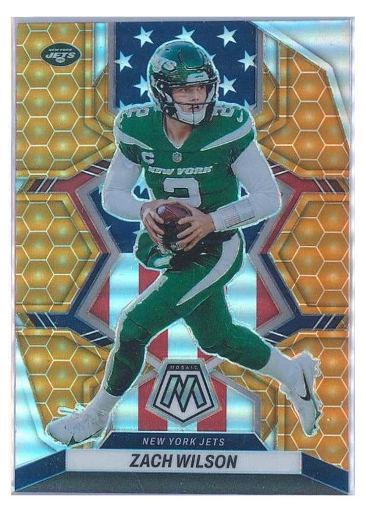 2022 Panini Mosaic Base Set Zach Wilson #270 card