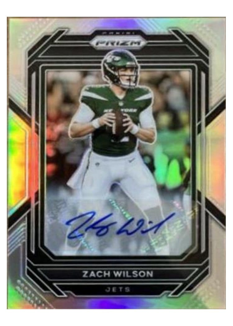 2022 Panini Prizm Base Set Zach Wilson #225 card