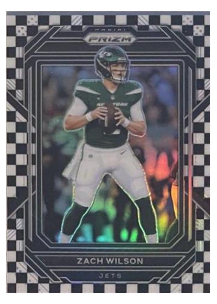 2022 Panini Prizm Base Set Zach Wilson #225 card