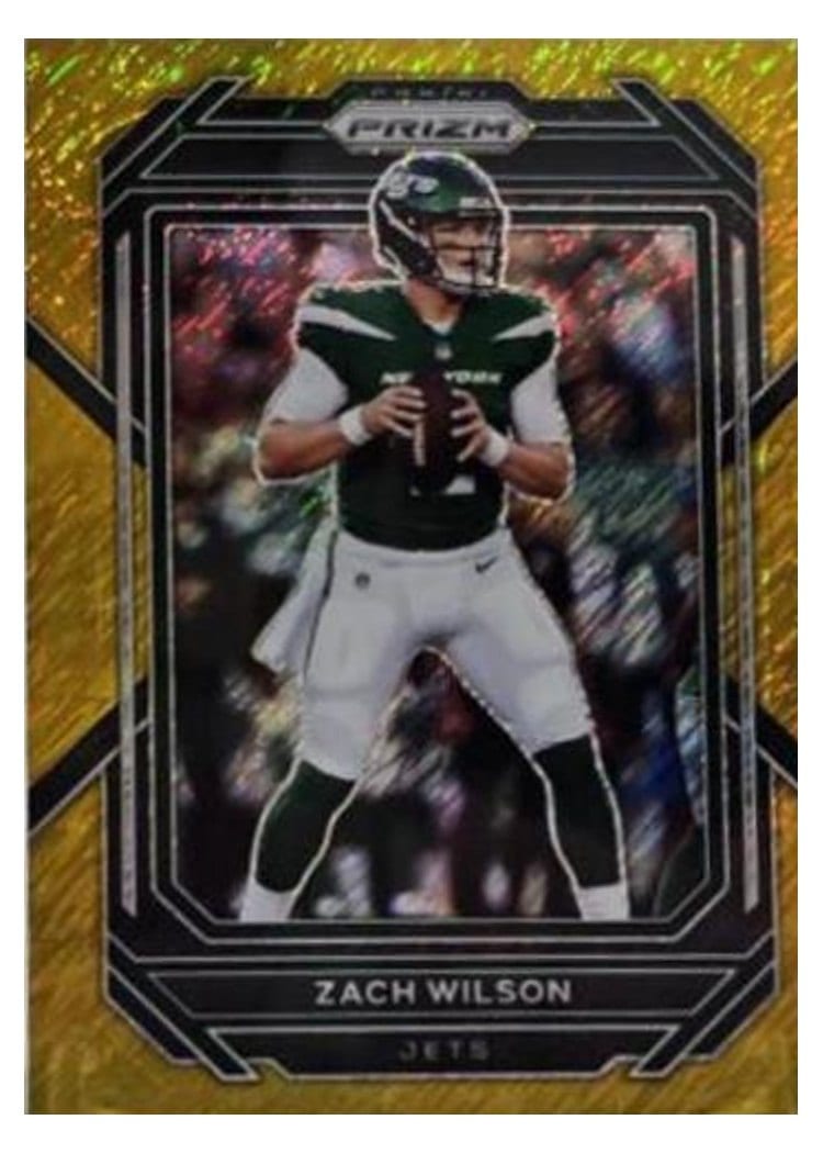 2022 Panini Prizm Base Set Zach Wilson #225 card