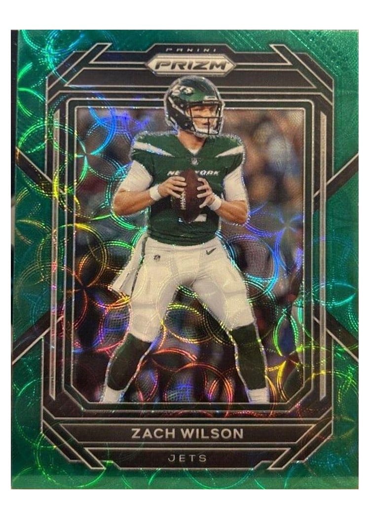 2022 Panini Prizm Base Set Zach Wilson #225 card