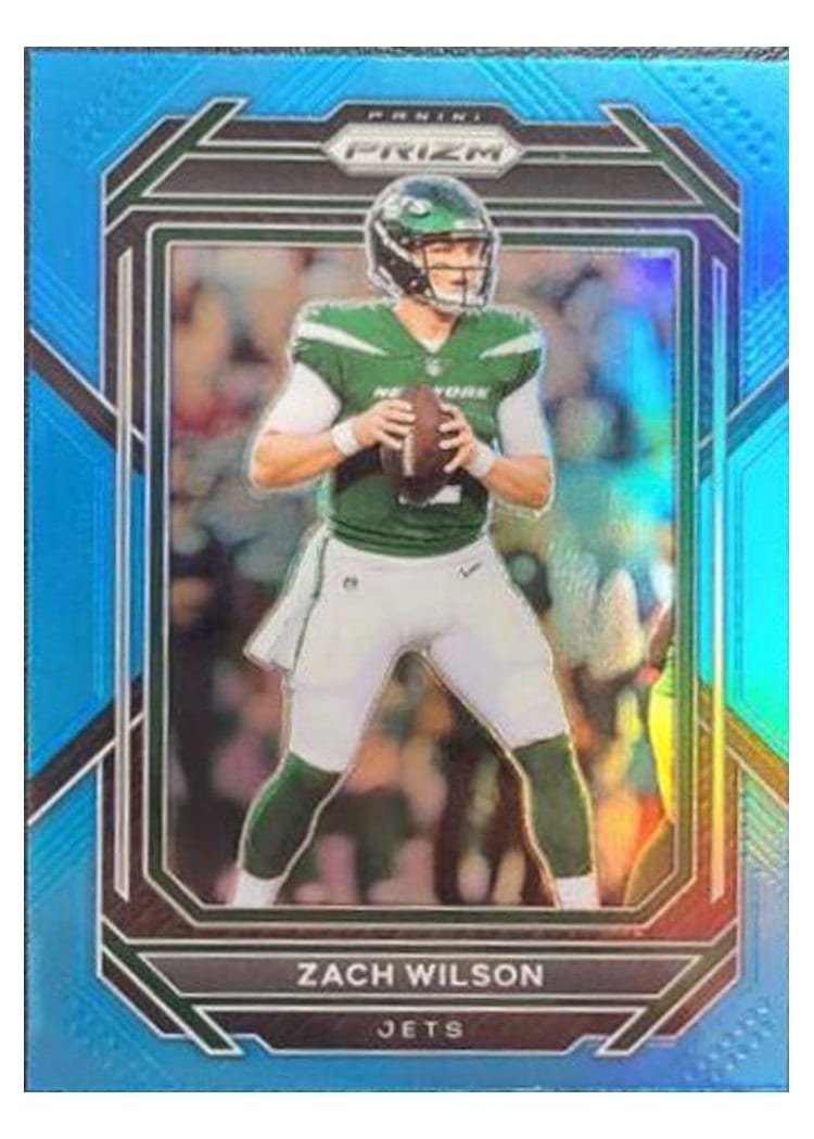 2022 Panini Prizm Base Set Zach Wilson #225 card