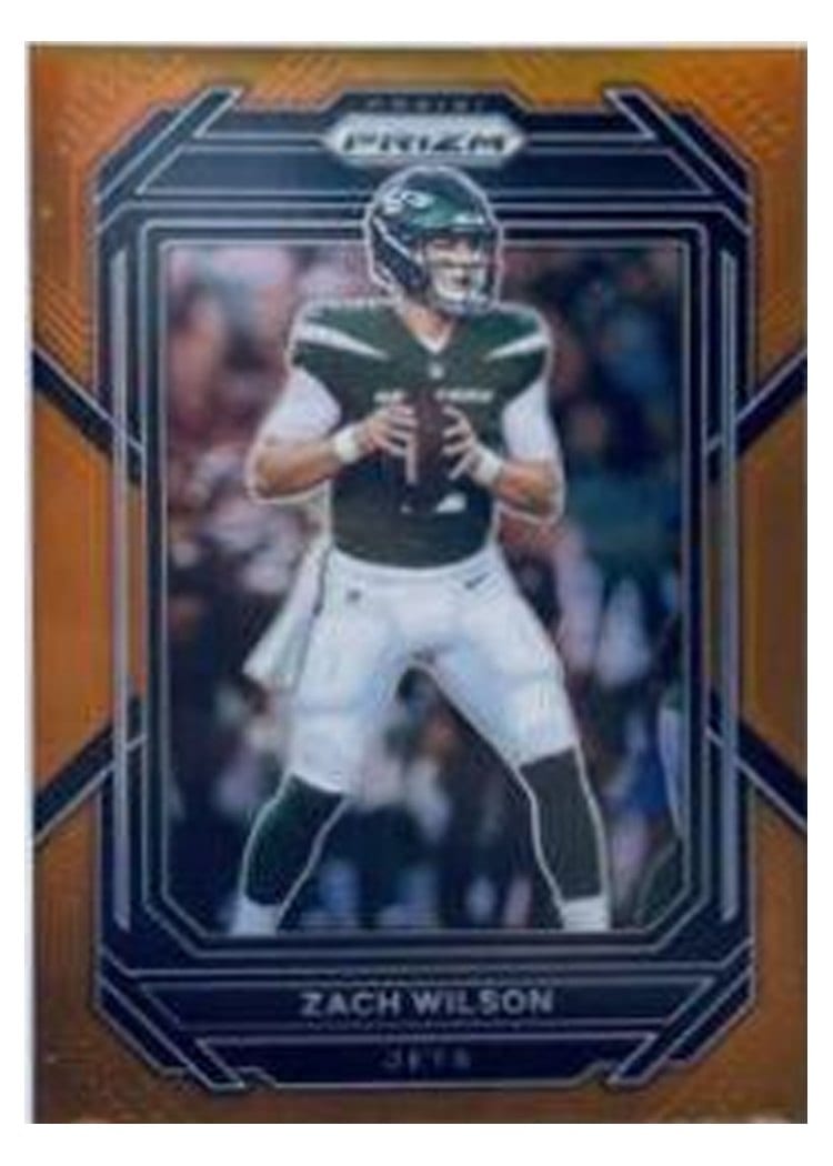 2022 Panini Prizm Base Set Zach Wilson #225 card