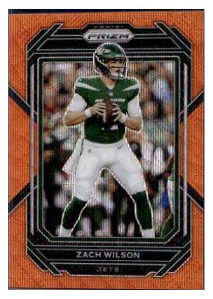 2022 Panini Prizm Base Set Zach Wilson #225 card