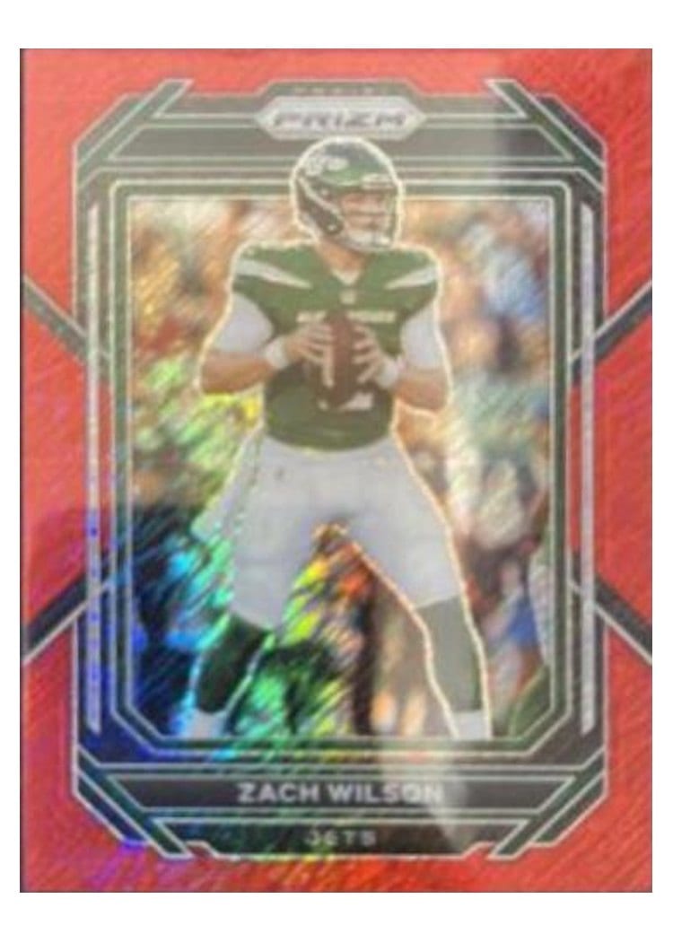 2022 Panini Prizm Base Set Zach Wilson #225 card