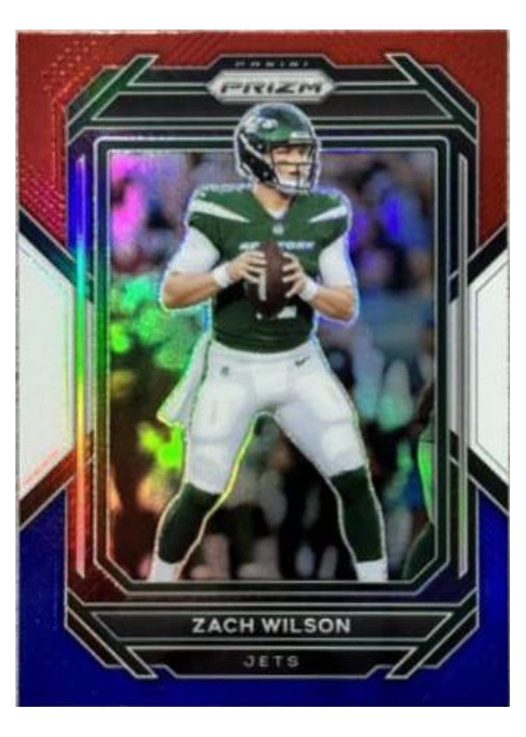 2022 Panini Prizm Base Set Zach Wilson #225 card
