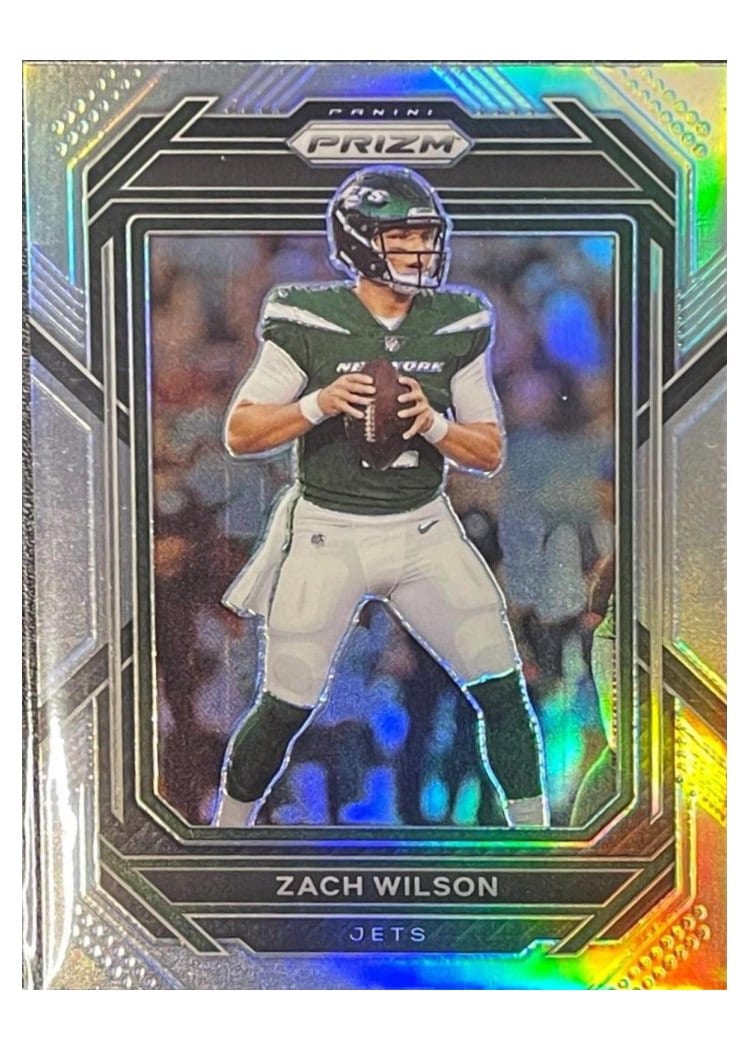 2022 Panini Prizm Base Set Zach Wilson #225 card