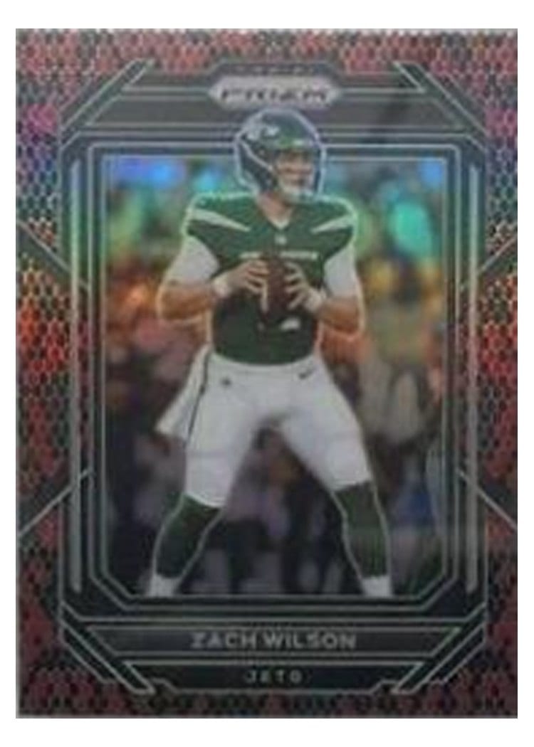 2022 Panini Prizm Base Set Zach Wilson #225 card