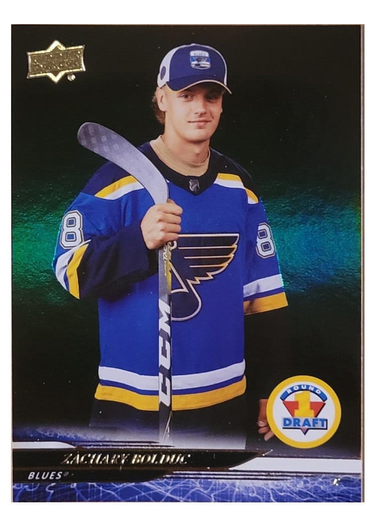 2024-25 Upper Deck Base Set Zachary Bolduc #750 card