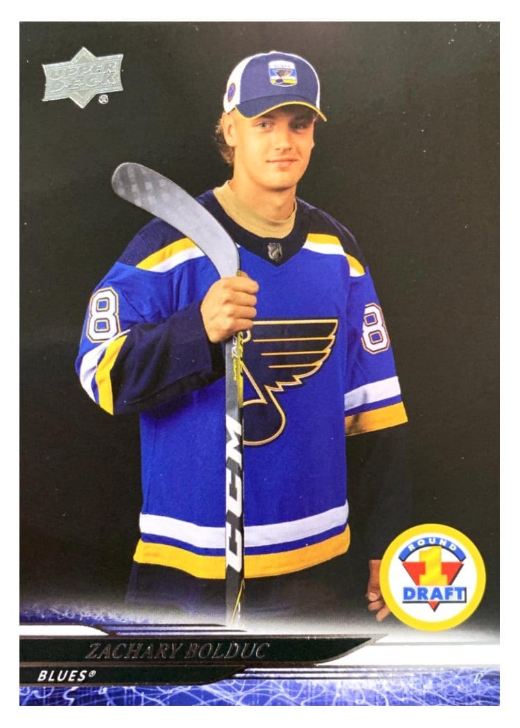 2024-25 Upper Deck Base Set Zachary Bolduc #750 card