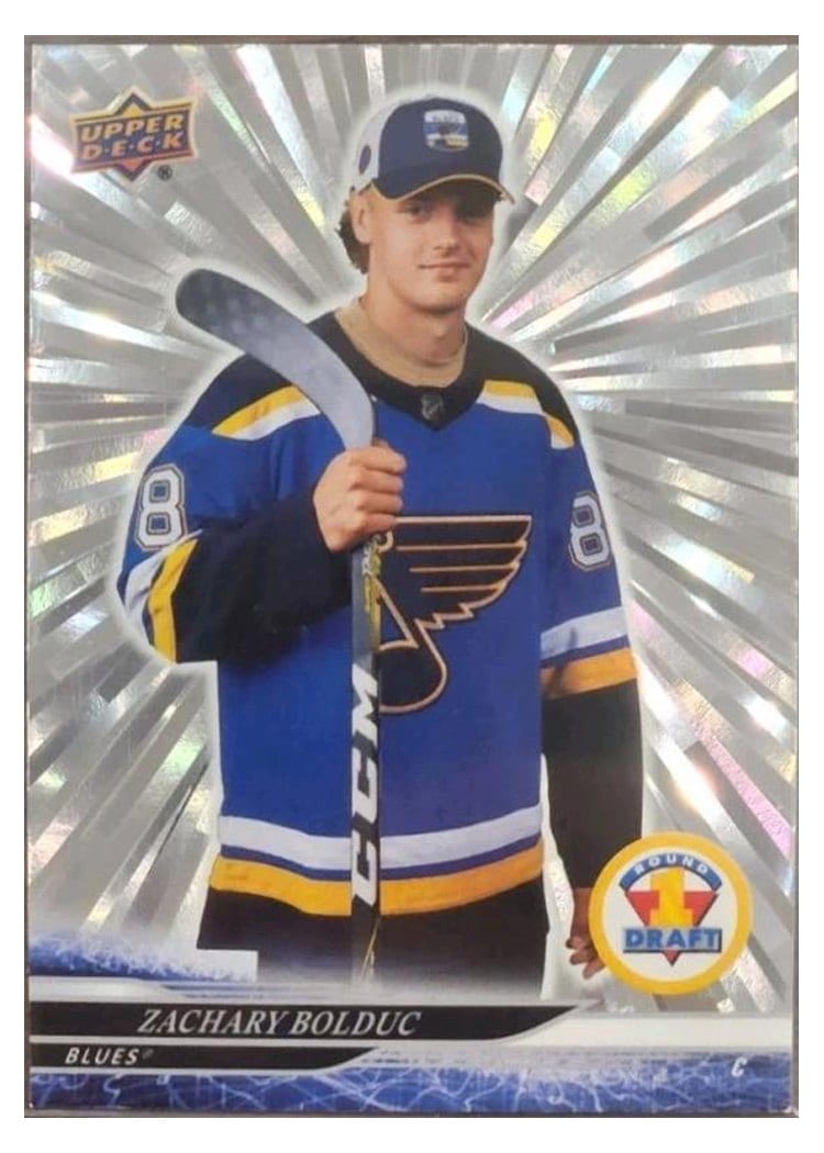 2024-25 Upper Deck Base Set Zachary Bolduc #750 card