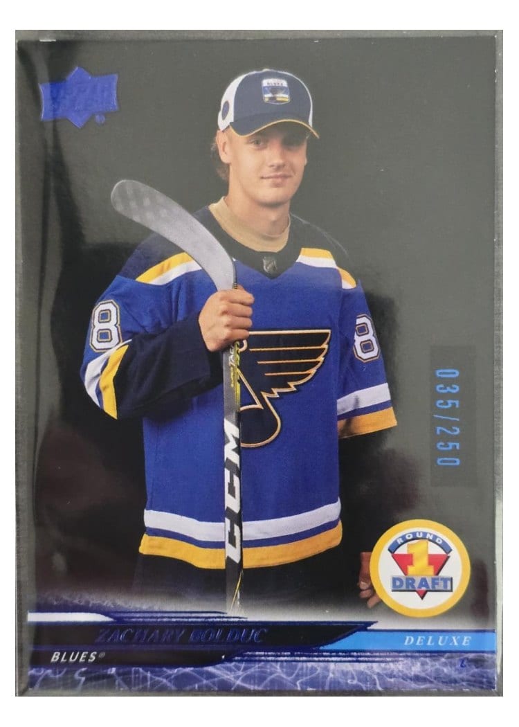2024-25 Upper Deck Base Set Zachary Bolduc #750 card