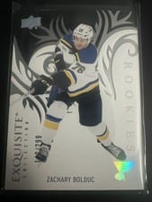 2024-25 Upper Deck Ice Exquisite Collection Rookies Zachary Bolduc #R-3