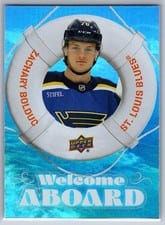 2024-25 Upper Deck Welcome Aboard Zachary Bolduc #WA-17 card