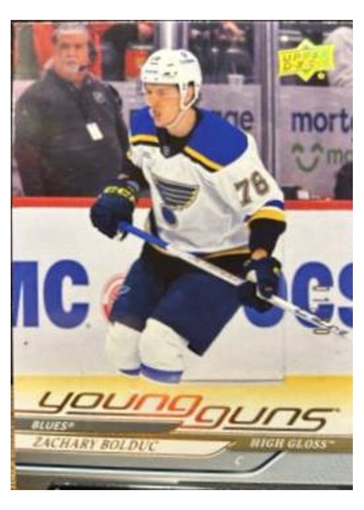 2024 Upper Deck Zachary Bolduc #201 card