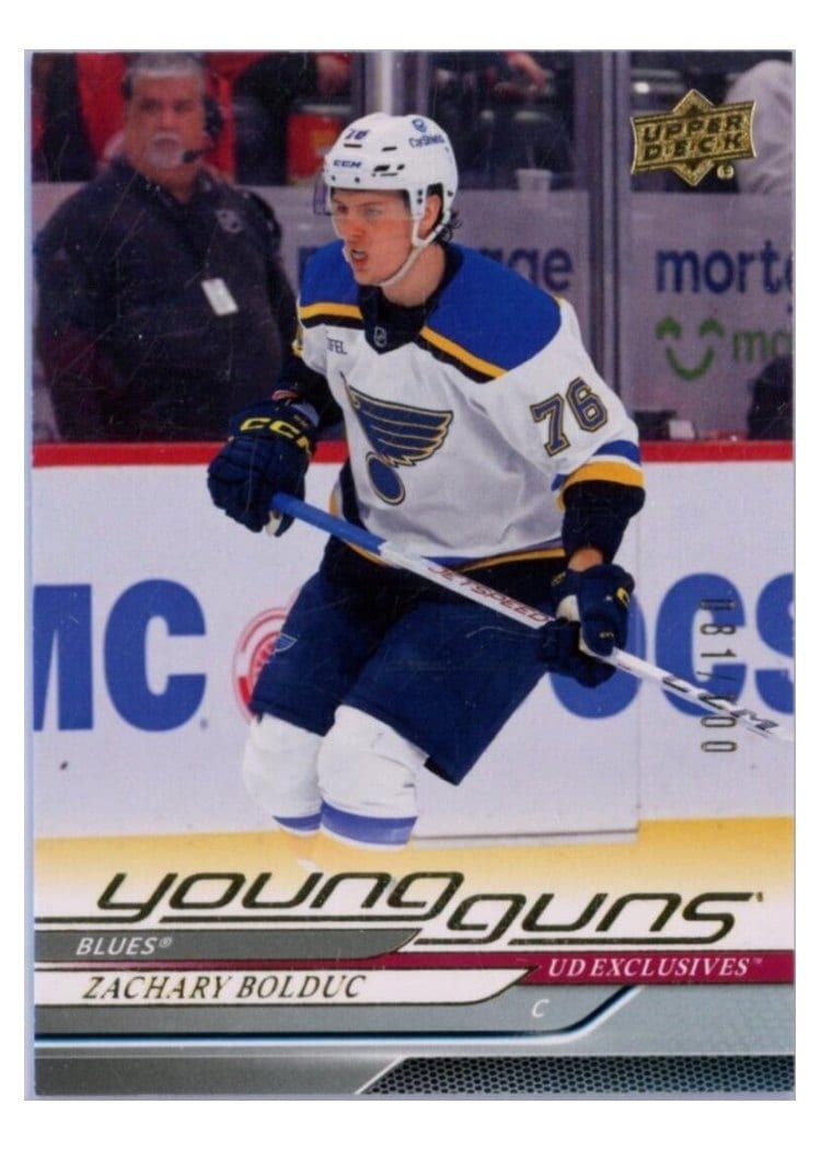 2024 Upper Deck Zachary Bolduc #201 card