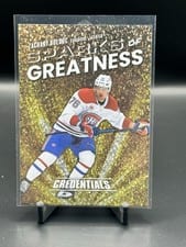 2025-26 Upper Deck Credentials Sparks of Greatness Zachary Bolduc #SG-23 card