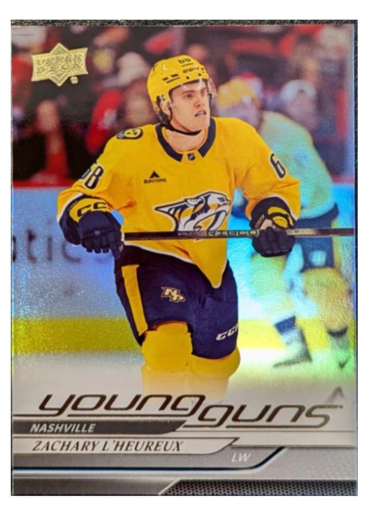 2024-25 Upper Deck Base Set Zachary L'Heureux #480 card